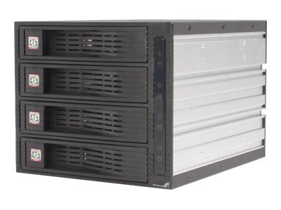 StarTech.com 4 Drive 3.5in Trayless Hot Swap SATA Mobile Rack Backplane