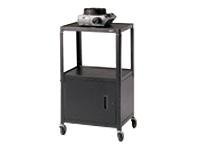 Brettford Adjustable Cart With Cabinet