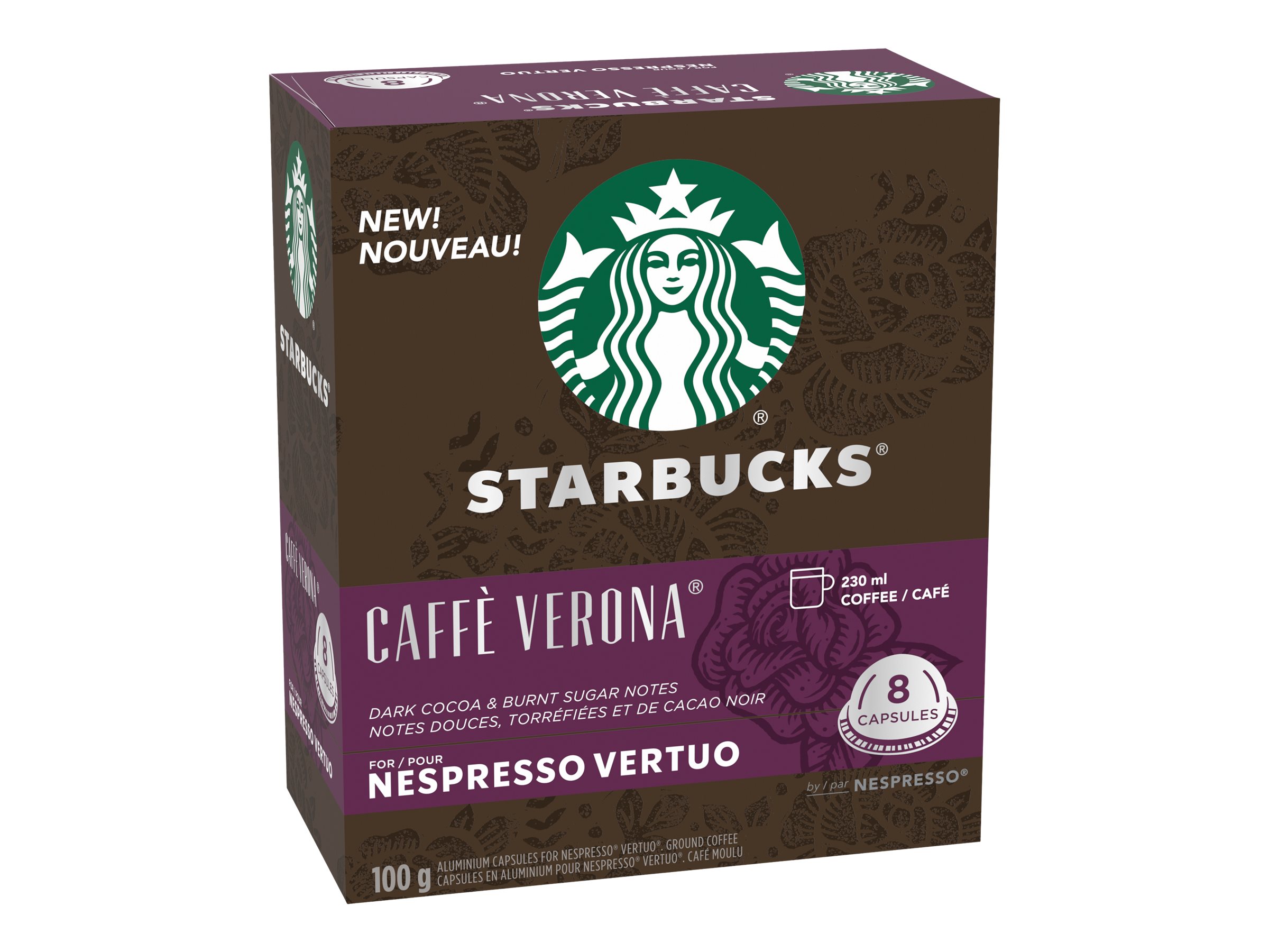 starbucks caffe verona capsules