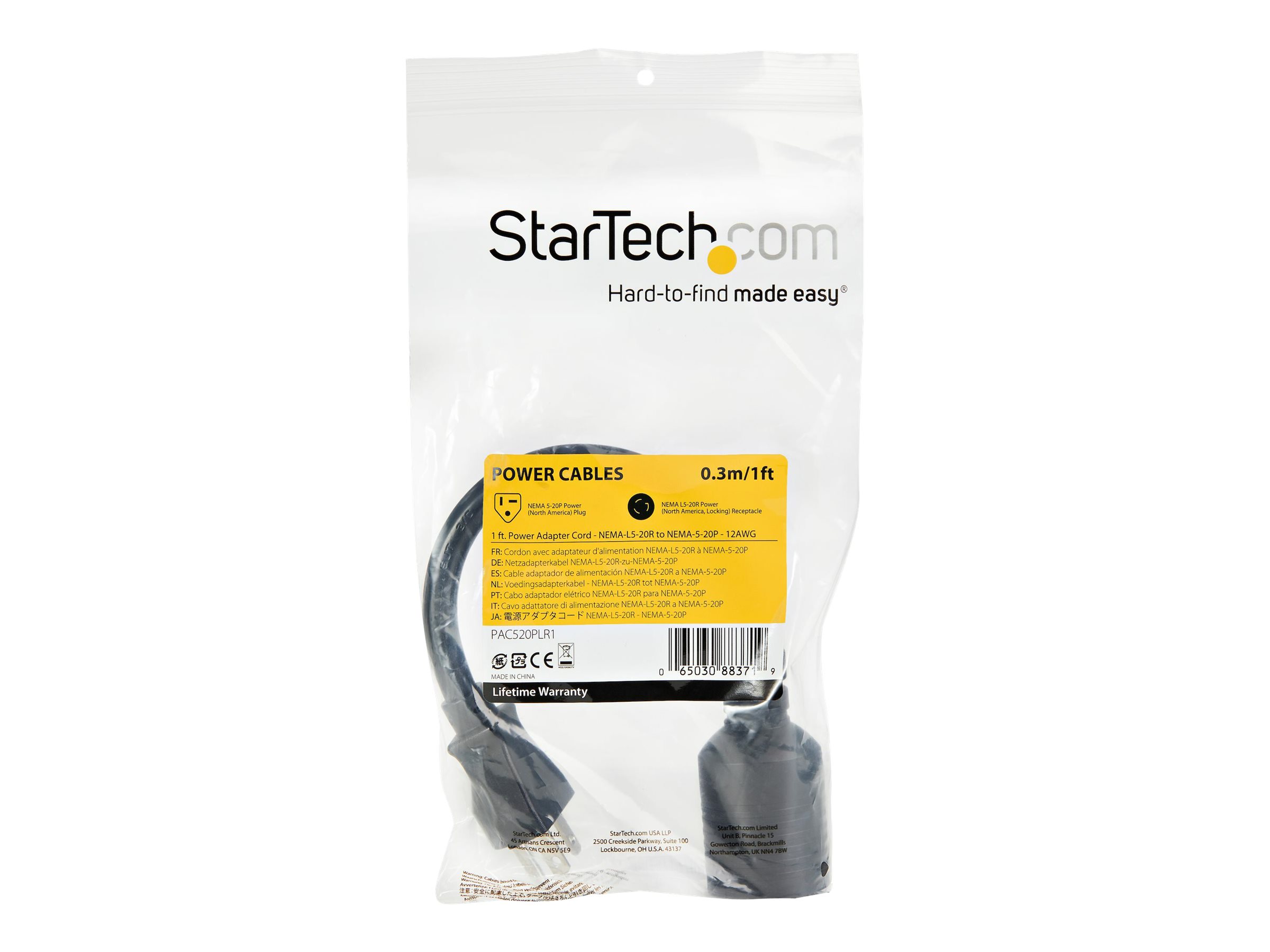 PAC520PLR1 | STARTECH.COM