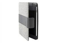 Dicota PadBook - &Eacute;tui pour tablette Web - tissu - noir - Apple iPad - Dicota PadBook - &Eacute;tui pour tablette Web