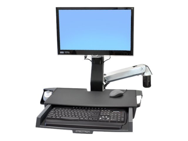 Ergotron Styleview Sit-Stnd Combo Arm W/ Worksurface