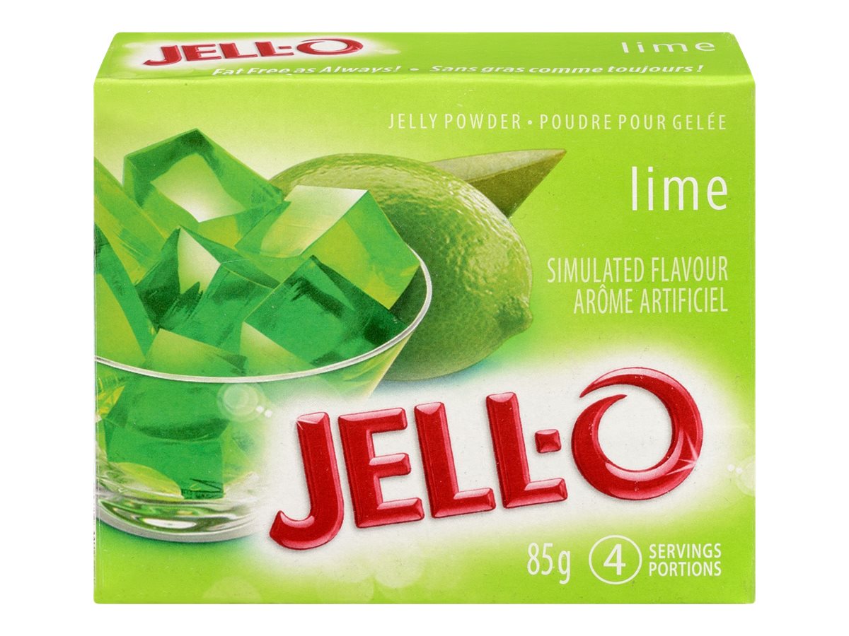 JELLO JELLY POWDER LIME 85G