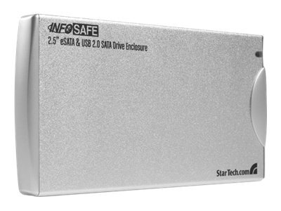 StarTech.com 2.5in eSATA USB External Hard Drive Enclosure for SATA HDD