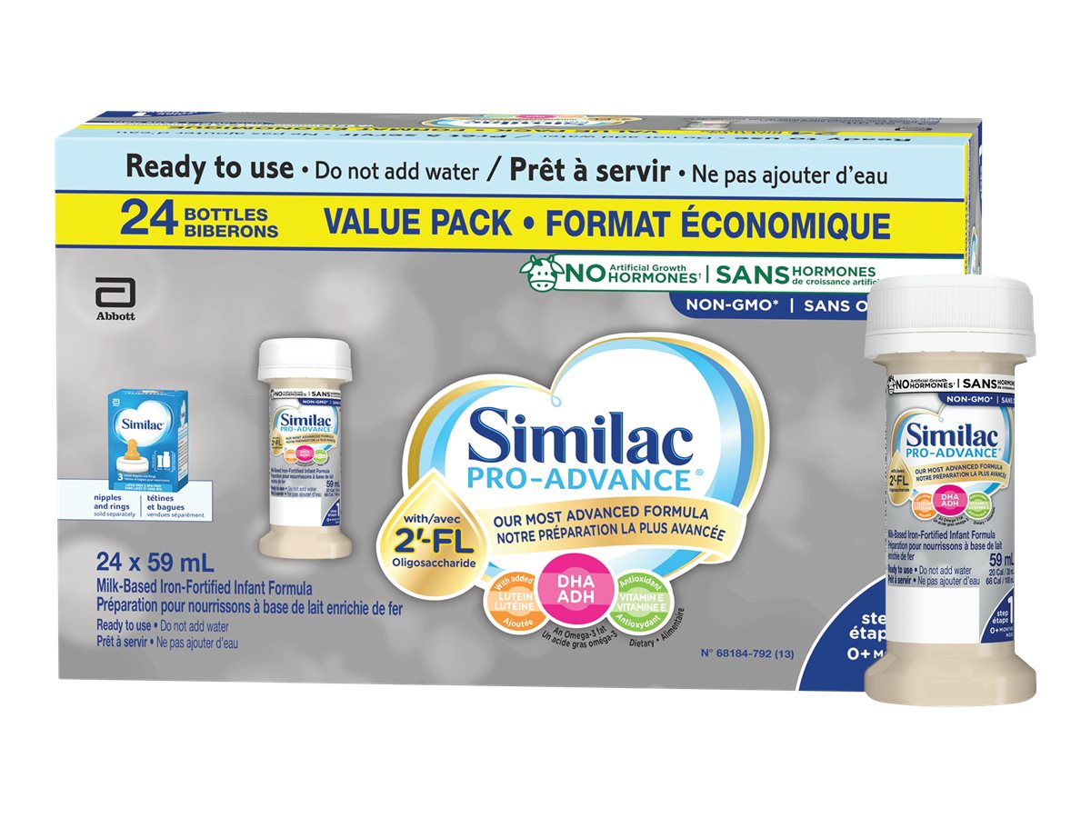 How To Use Similac Pro Advance Ready To Feed Similac Pro-Advance Ready to Feed Baby Formula - Step 1 - 24 x 59ml