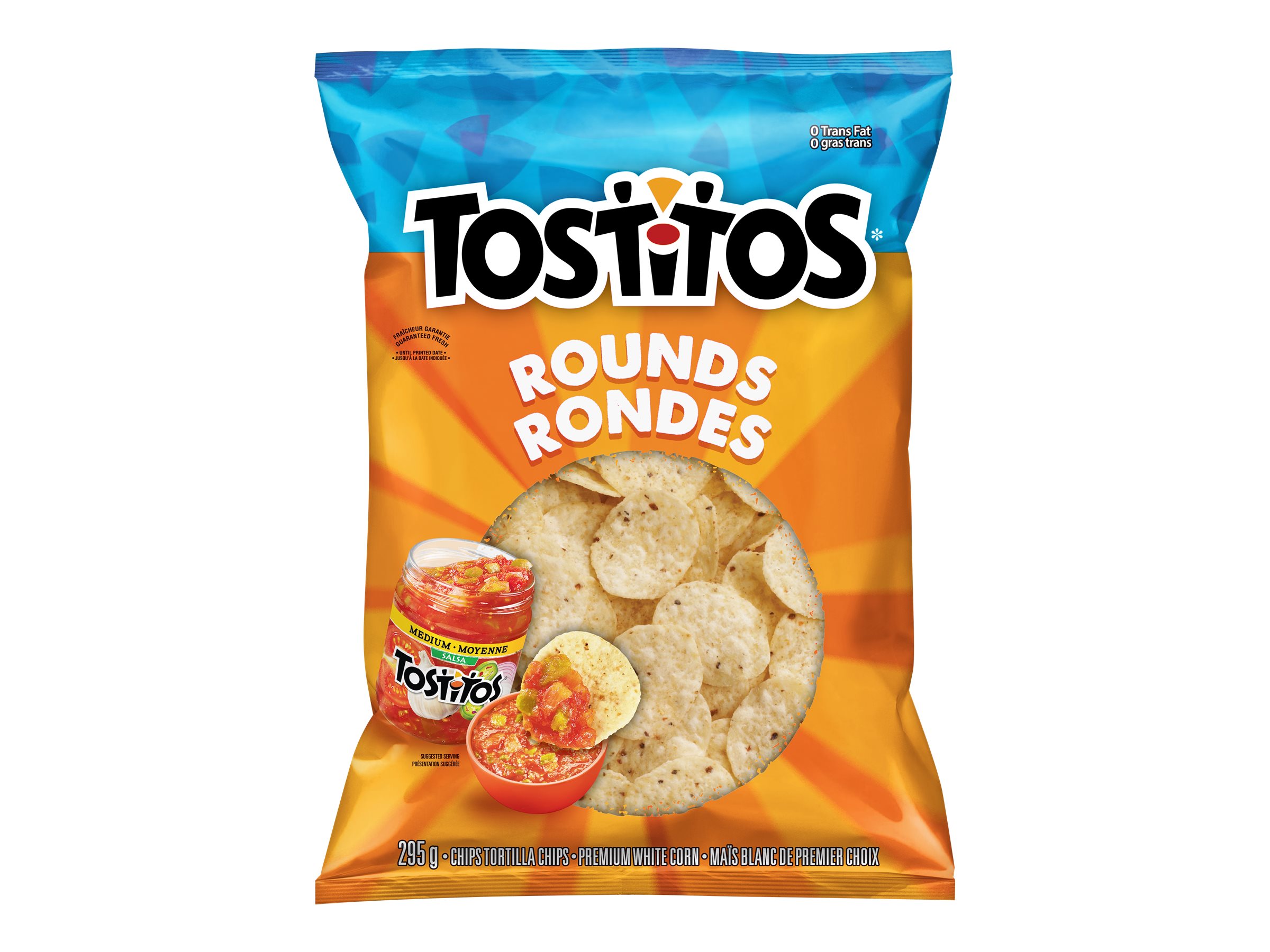 TOSTITOS BITE SIZE ROUNDS 295G