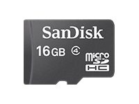 SanDisk - tarjeta de memoria flash - 16 GB - microSDHC