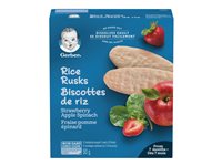 strawberry rice rusks