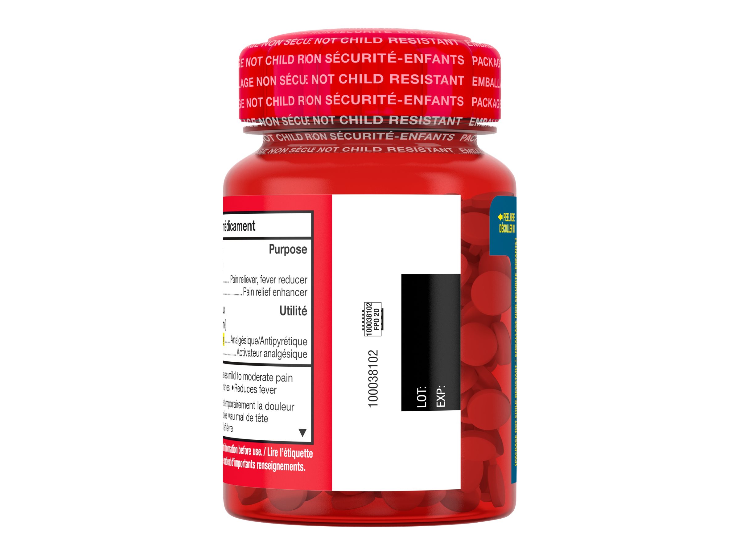 TYLENOL ULTRA RELIEF EXSTR. 120'S