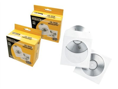 Fellowes sobre de CD