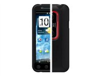 OtterBox Impact Series - &Eacute;tui pour t&eacute;l&eacute;phone cellulaire - silicone - noir - pour HTC EVO 3D - OtterBox Impact Series - &Eacute;tui pour t&eacute;l&eacute;phone cellulaire