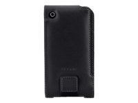 Belkin Leather Folio - &Eacute;tui pour t&eacute;l&eacute;phone cellulaire - cuir - pour Apple iPhone 3G, 3GS - Belkin Leather Folio - &Eacute;tui pour t&eacute;l&eacute;phone cellulaire