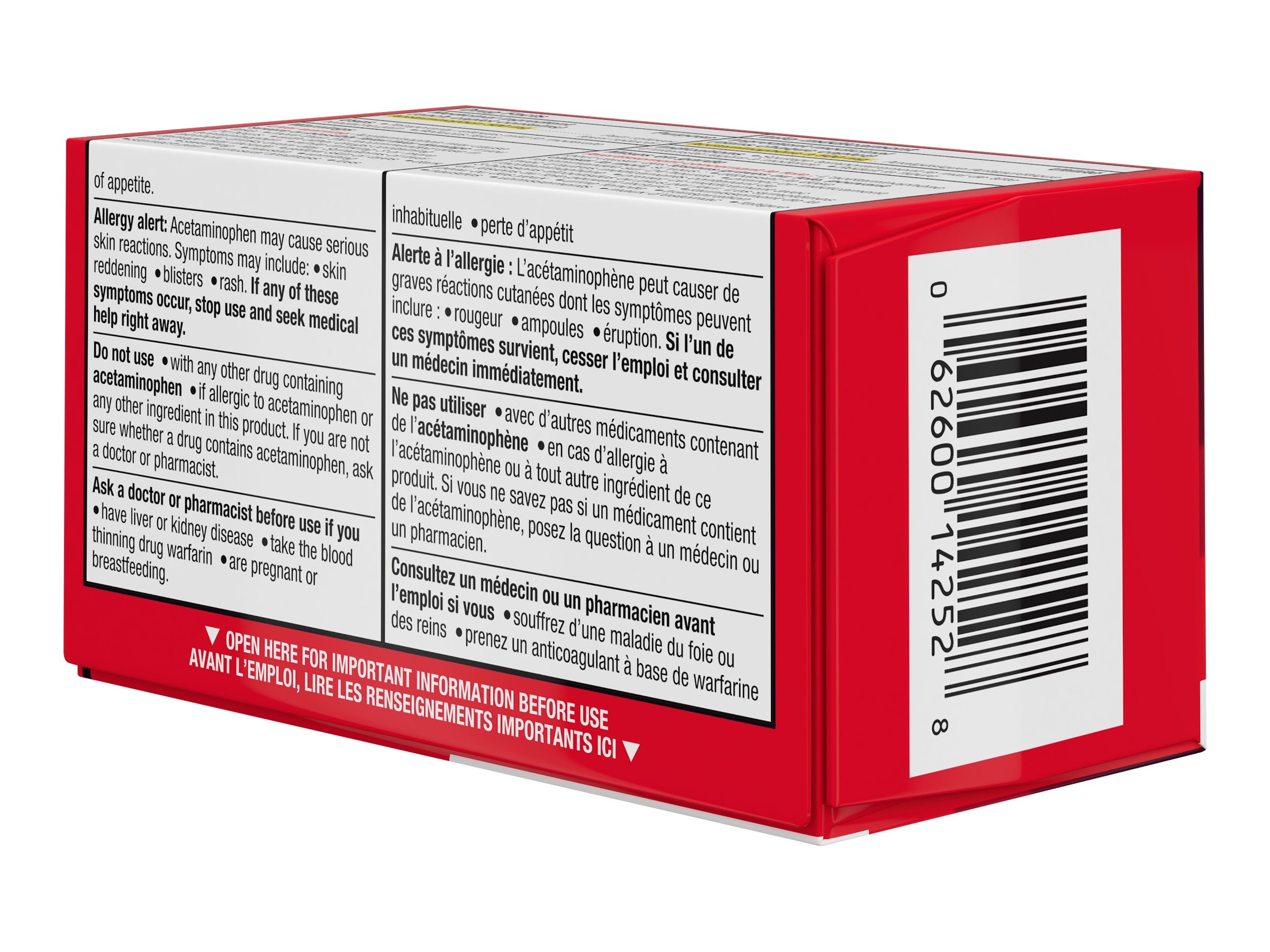 TYLENOL CAPLETS EXSTRENGTH 100'S