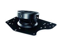 InFocus Universal Ceiling Mount - Composant de montage ( système de montage au plafond ) pour projecteur - alliage d'aluminium - noir - montable au plafond