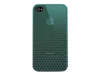 Belkin Emerge 060 - Bo&icirc;tier de protection pour t&eacute;l&eacute;phone cellulaire - titane, bleu fontaine - pour Apple iPhone 4, 4S - Belkin Emerge 060 - Bo&icirc;tier de protection pour t&eacute;l&eacute;phone cellulaire