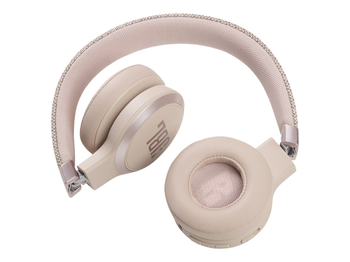 JBL Live 460NC Wireless Over-Ear Noise Cancelling Headphones - Pink ...