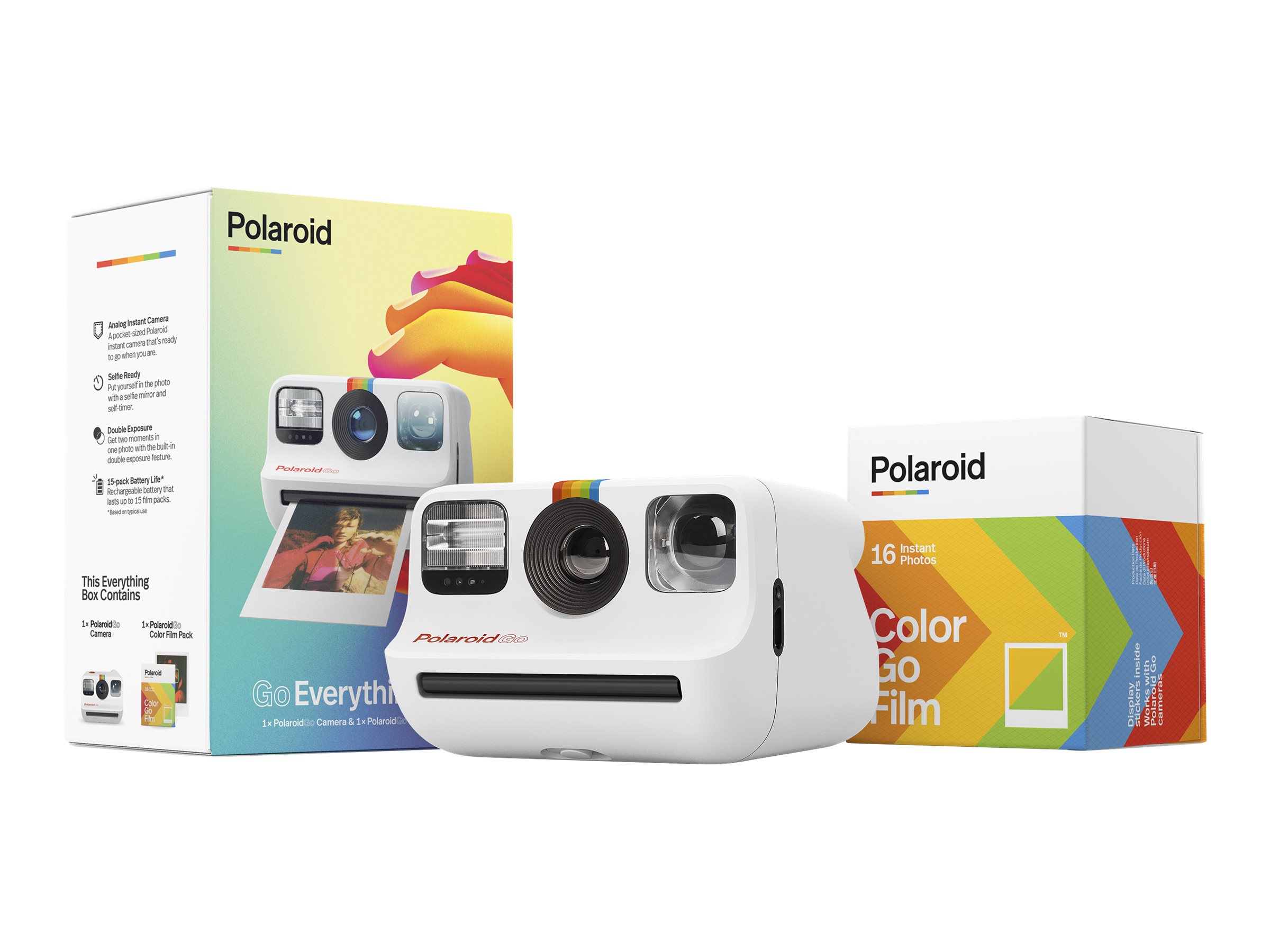 Polaroid Go Everything Box Instant Camera - White - PRD006036