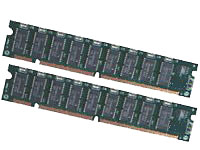 HP Memory - 1 GB : 2 x 512 MB - DIMM 168-pin - SDRAM - 100 MHz / PC100 - 3.3 V - registered - ECC - Memory - 1 GB : 2 x 512 MB - DIMM 168-pin - SDRAM - 100 MHz / PC100 - 3.3 V - registered - ECC