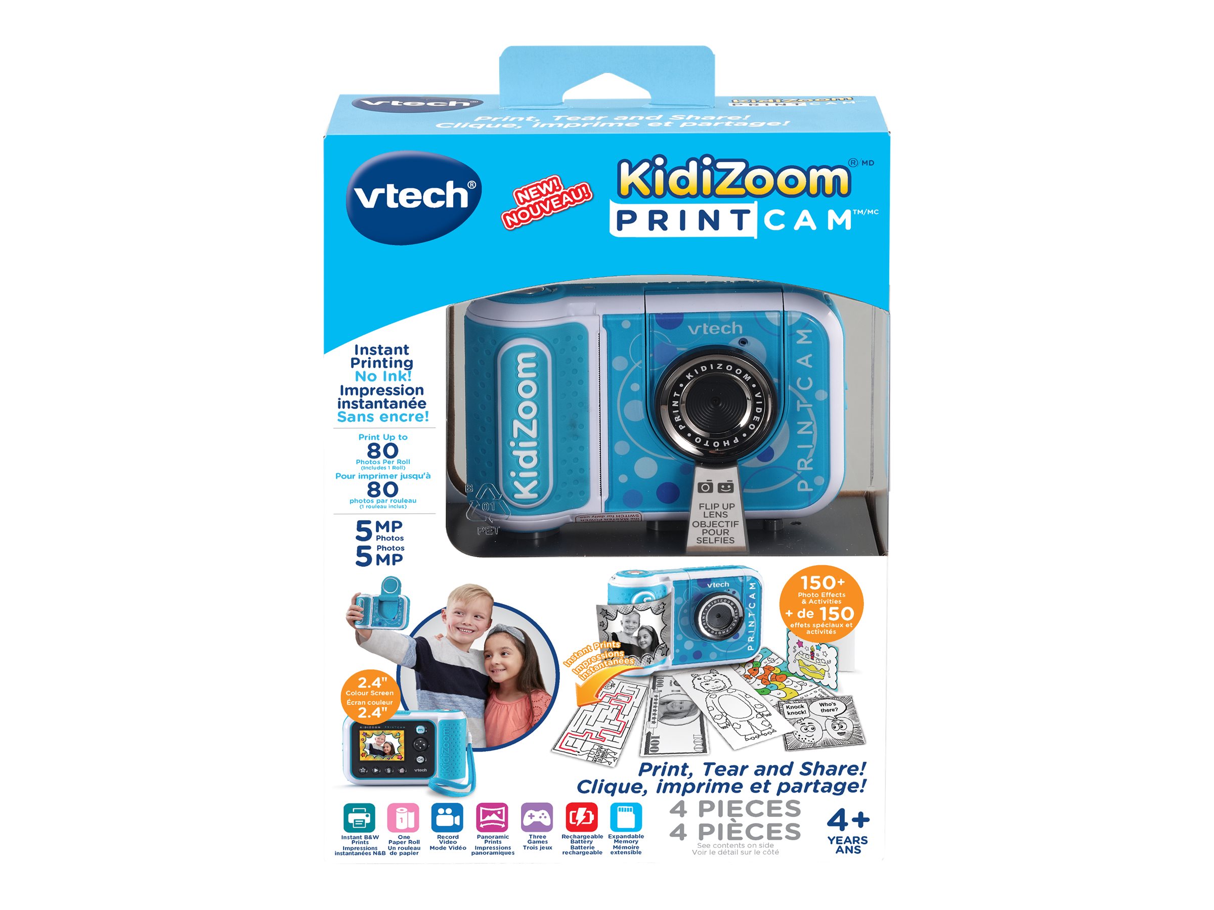 VTech KidiZoom PrintCam Digital Camera 80549106