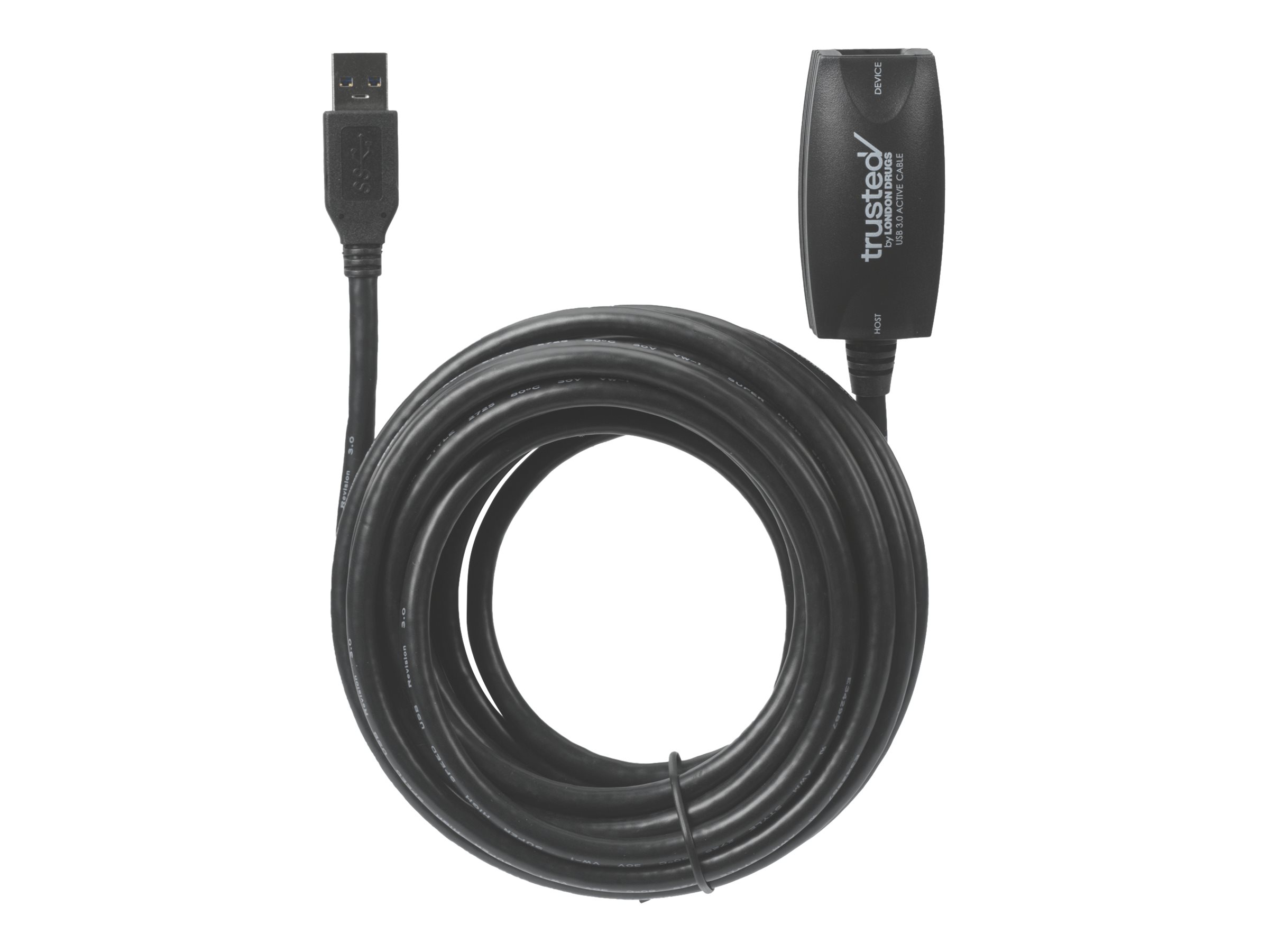 Trusted by London Drugs USB 3.0 Active Cable Extension 5 metres