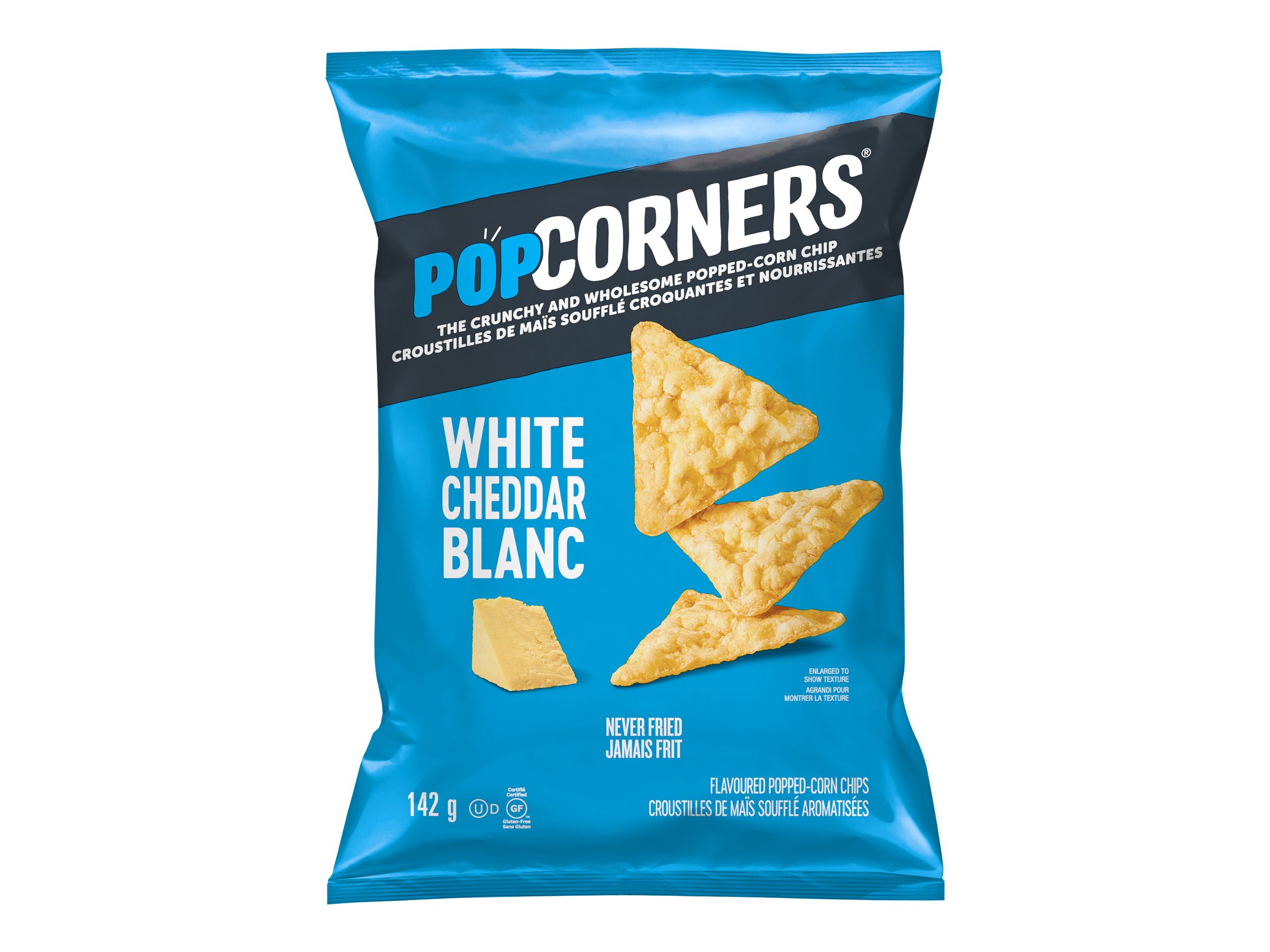 Popcorners Popped Corn Chips White Cheddar G