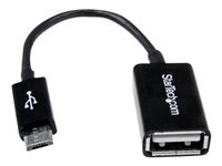 STR 5in Micro USB to USB OTG Host Adapter