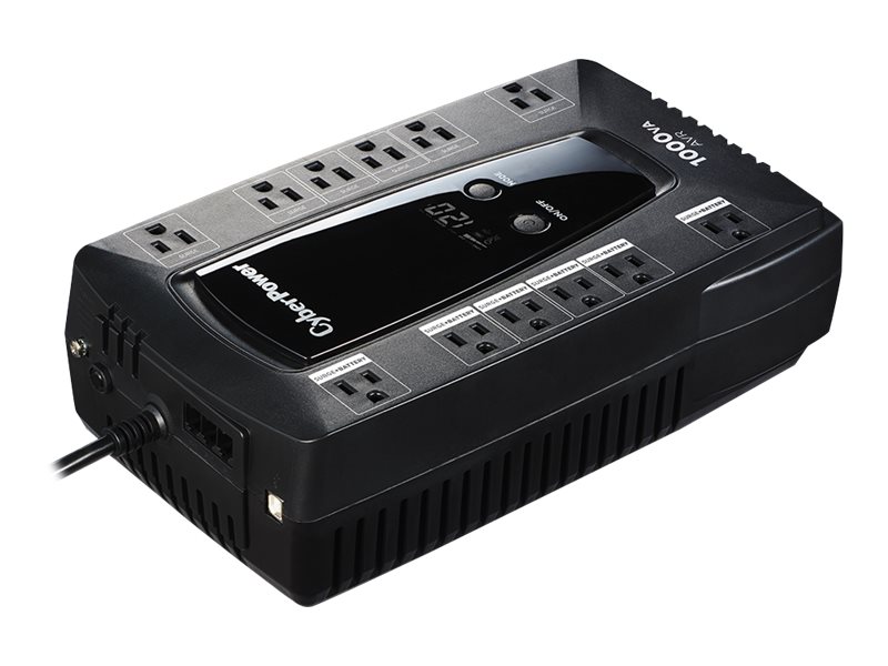 CYBER 1000VA UPS AVR 12OUTL LE1000DG