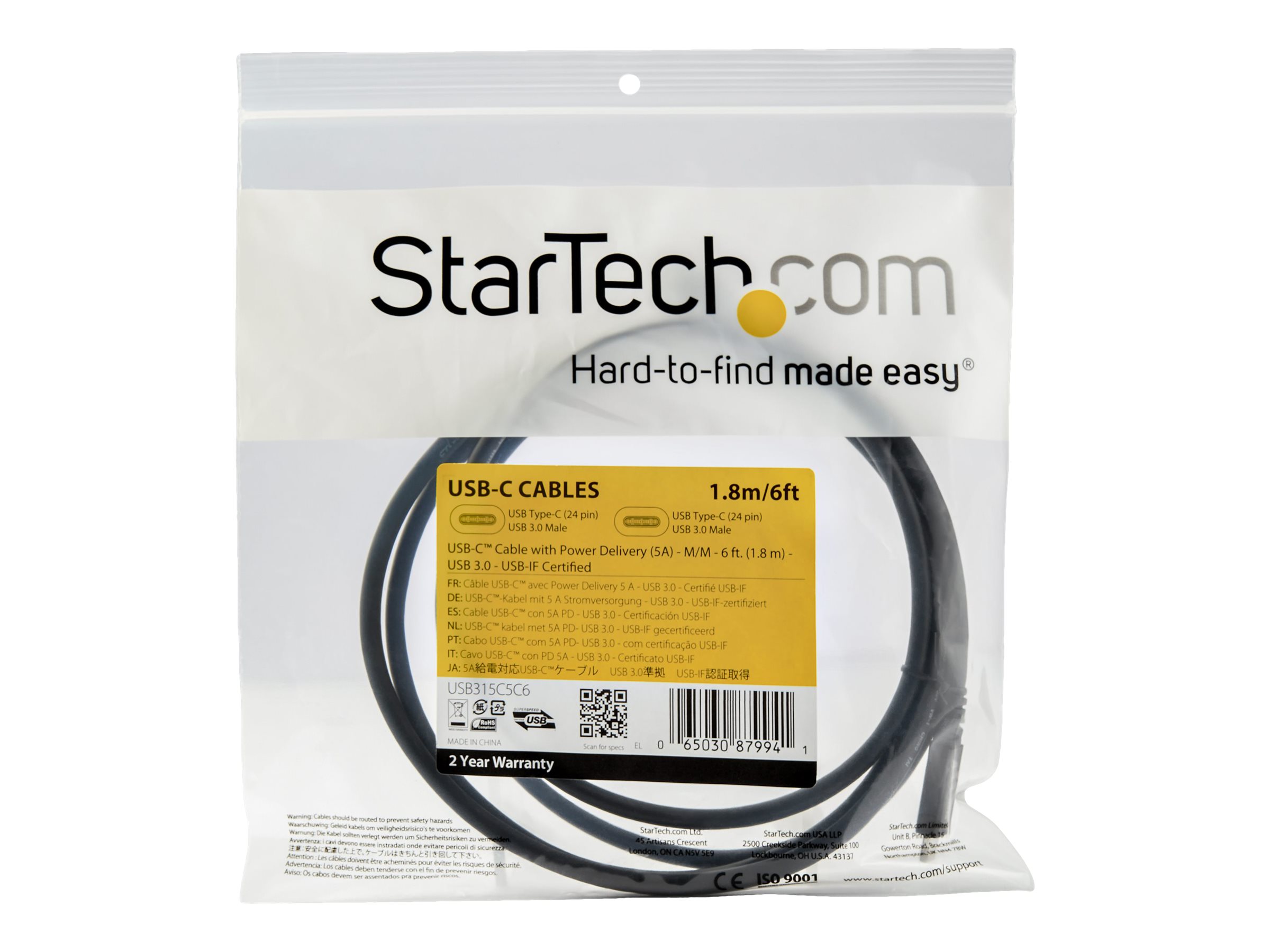 USB315C5C6 | STARTECH.COM