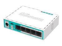 MikroTik RouterBOARD hEX lite RB750r2 - Router - conmutador de 4 puertos