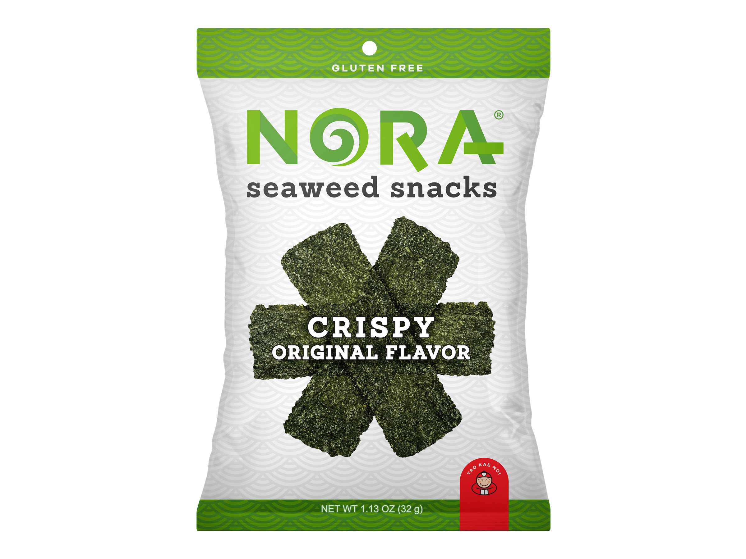 Nora Seaweed Crispy Snacks Original 32g