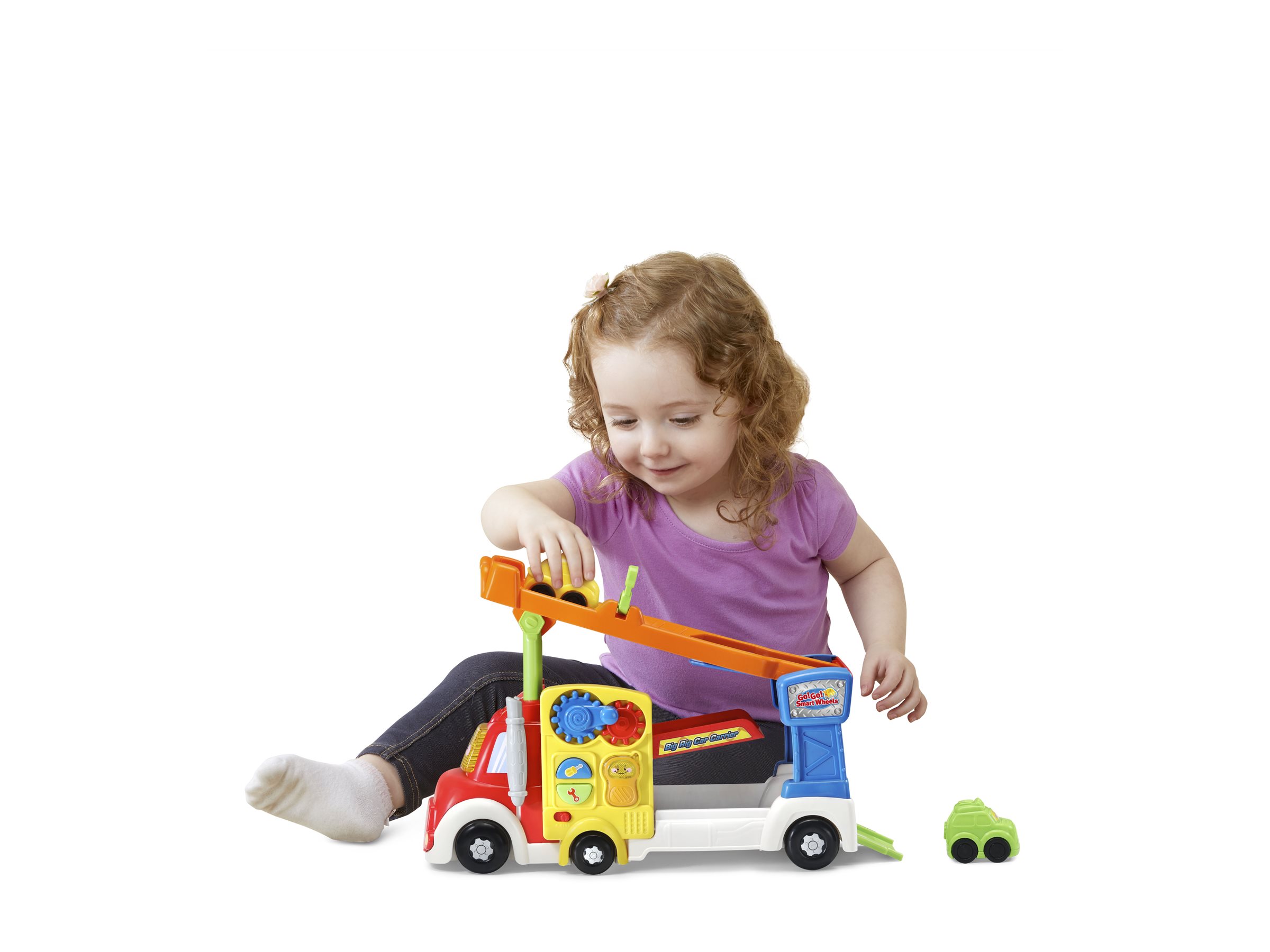 big rig car carrier toy