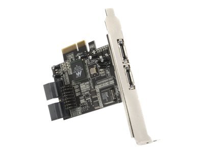 StarTech.com 2 Port eSATA + 4 Port SATA PCI Express x4 SATA Controller Adapter Card