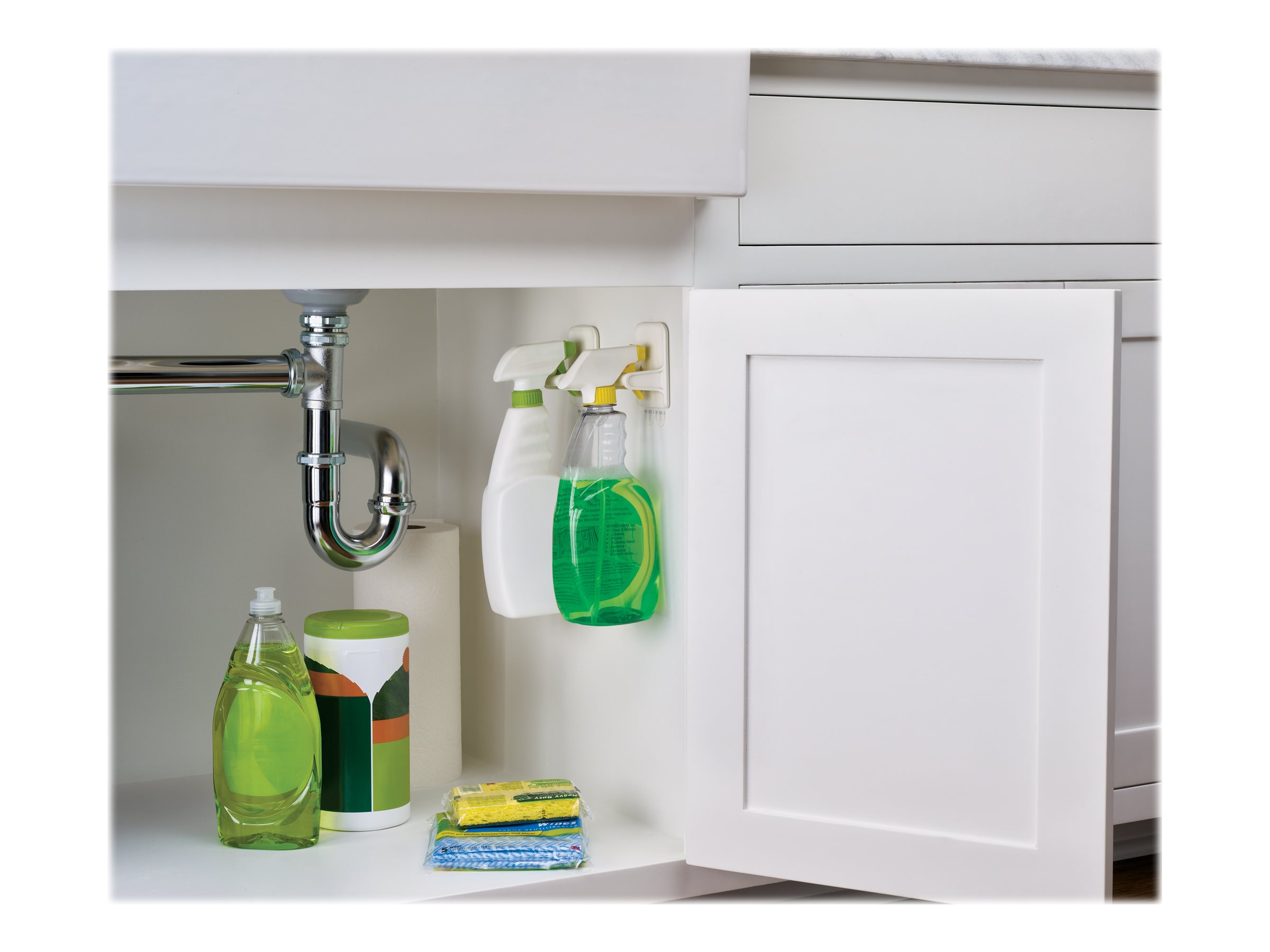 3M Command Spray Bottle Hanger White 2 pack