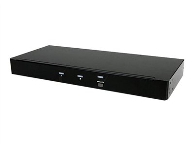 StarTech.com 2 Port Quad Monitor Dual-Link DVI USB KVM Switch with Audio & Hub