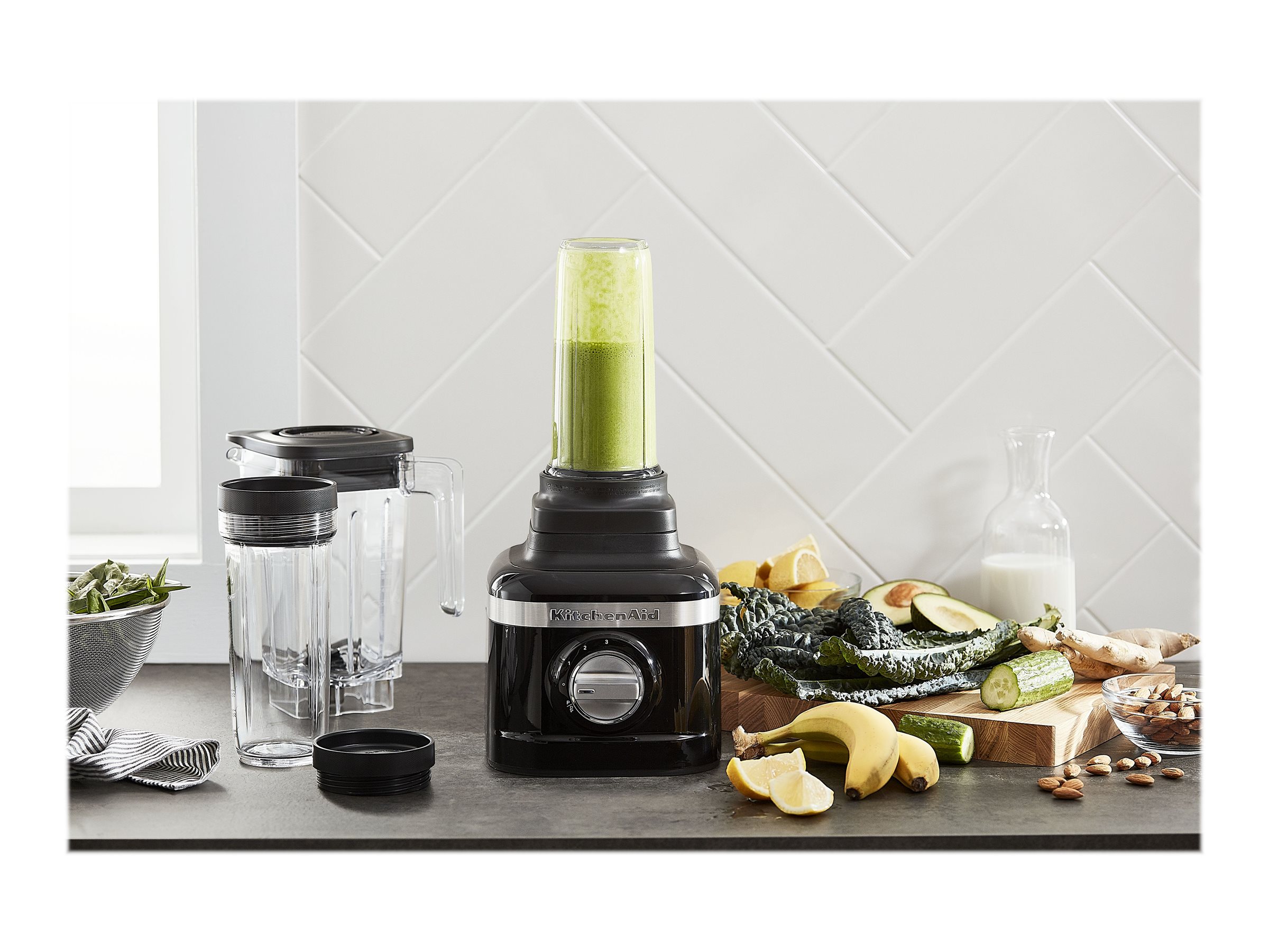 KitchenAid K150 Blender Matte Black KSB1332OB London Drugs