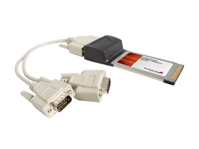 StarTech.com 2 Port CardBus RS232 Serial Laptop PC Adapter Card