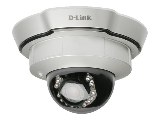 D-Link 10/100 FIXED DM IP CAMERA WDR SENSOR, CCD, 0.1 LUX
