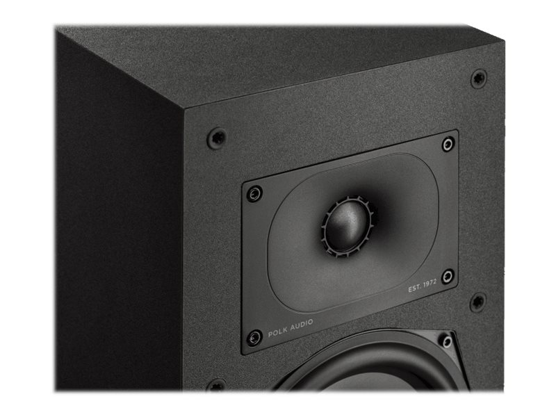 Polk High-Resolution Bookshelf Loudspeakers - Black - MXT20