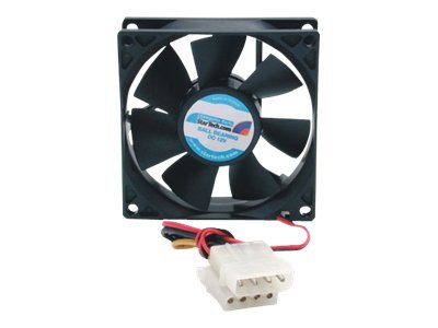 StarTech.com 80x25mm Dual Ball Bearing Computer Case Fan w/ LP4 Connector