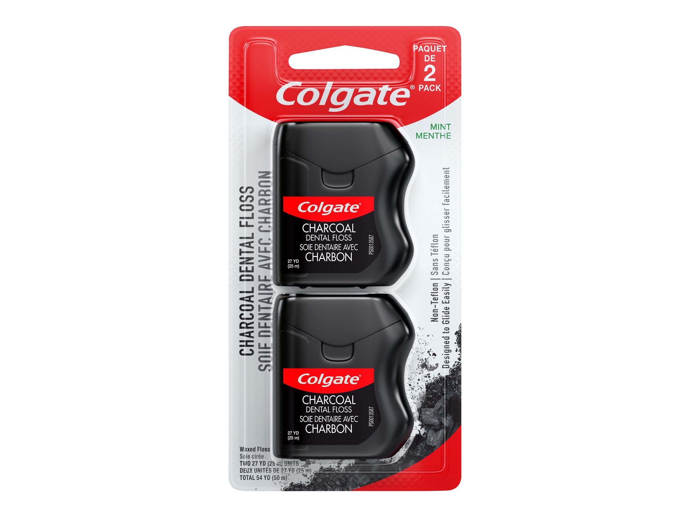 COLGATE CHARCOAL FLOSS 2X25M