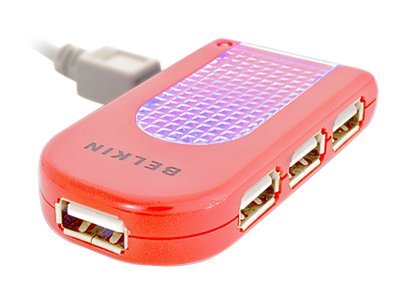 Belkin USB 2.0 lighted travel hub
