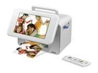 Epson PictureMate Show PM 300 Printer - color - ink-jet - 101.6 x 152.4 mm - 5760 x 1440 dpi up to 0.6 min/page (color) - capacity: 20 sheets - USB host - Printer - color - ink-jet - 101.6 x 152.4 mm - 5760 x 1440 dpi up to 0.6 min/page (color) - capacity: 20 sheets - USB host