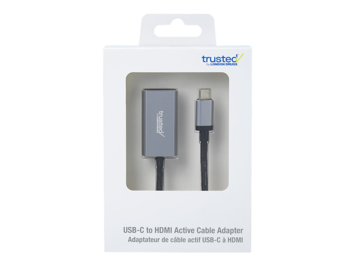 Trusted by London Drugs USBC to HDMI Active Cable Adapter GUT2035