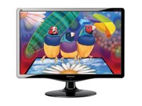 ViewSonic VA1931WA-LED - &Eacute;cran LED - 19" - 1366 x 768 - 250 cd/m2 - 1000:1 - 10000000:1 (dynamique) - 5 ms - VGA - noir - ViewSonic VA1931WA-LED - &Eacute;cran LED
