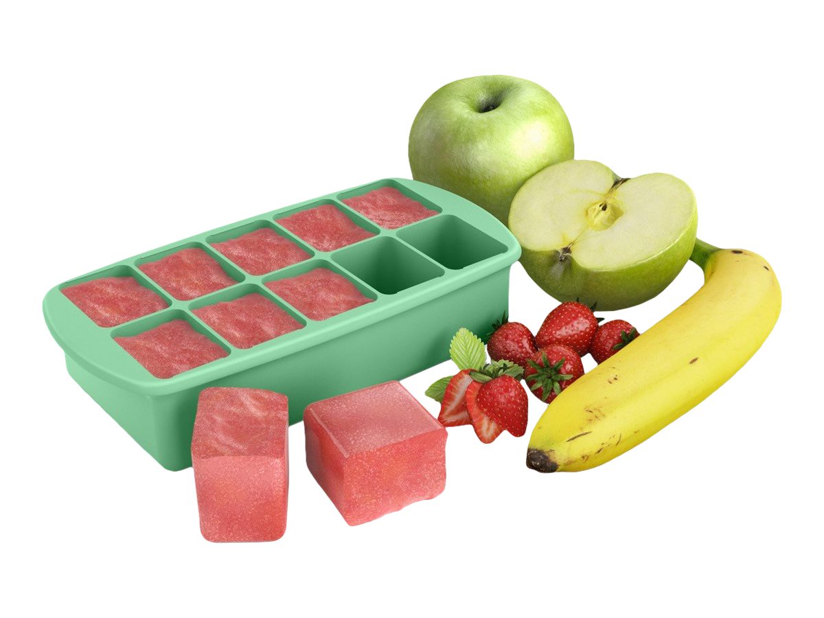 Melii Silicone Baby Food Freezer Tray Mint
