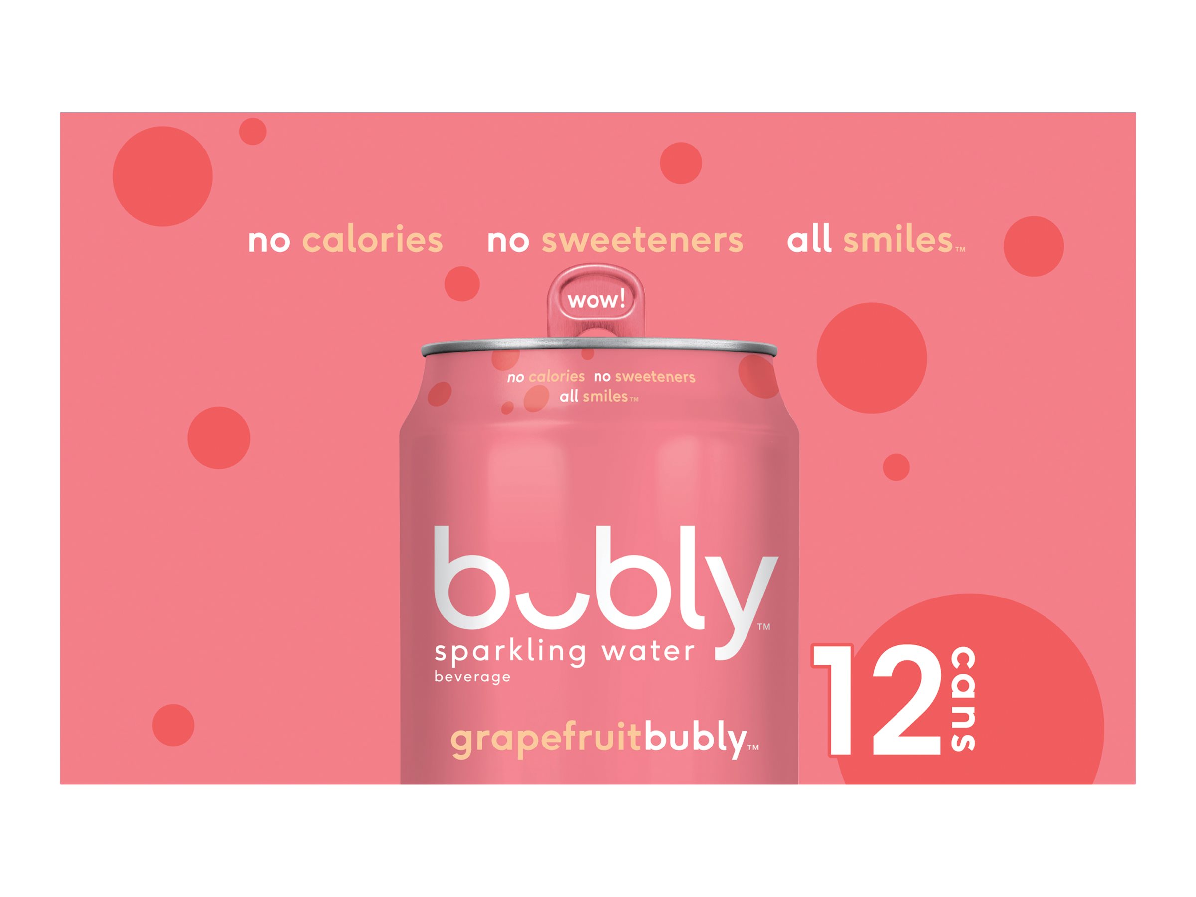 Bubly Sparkling Water Grapefruit 12x355ml
