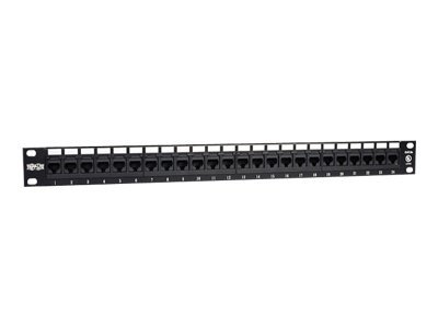 Tripp Lite 24Prt Ptch Pan Cat5E568B W/ Cable Rings