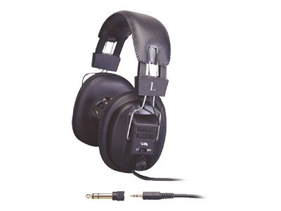 Cyber Acoustics Pro Series Full Size Stereo Headphone Black