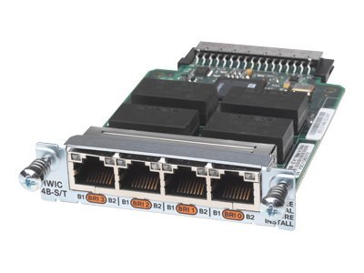 Cisco High-Speed WAN Interface Card 4-Port ISDN BRI S/T