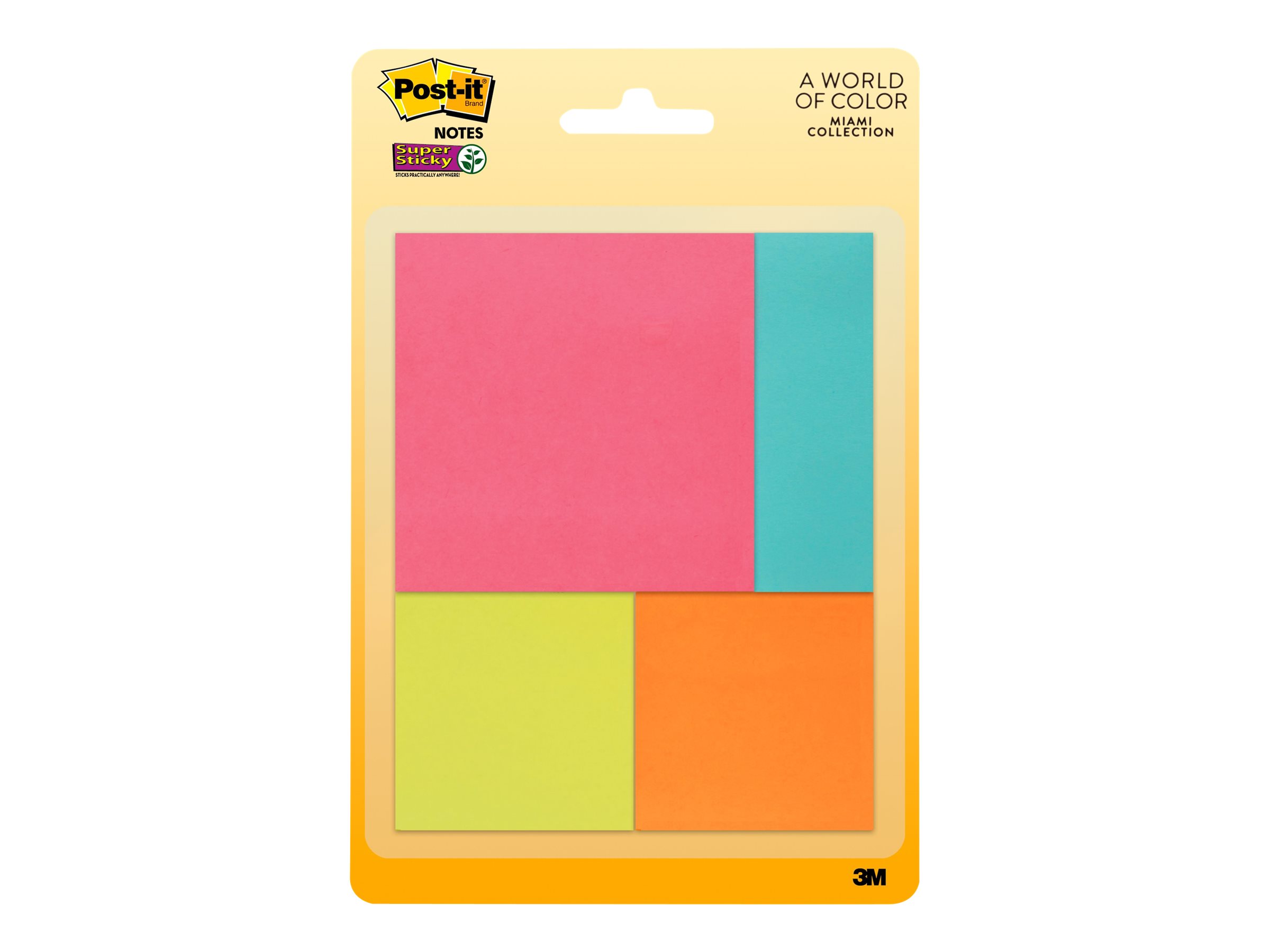 Post It Super Sticky Miami Collection Notes 3322 Sspm C 3401
